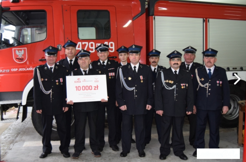 10 tysięcy dla strażaków od Orlenu - Zdjęcie główne