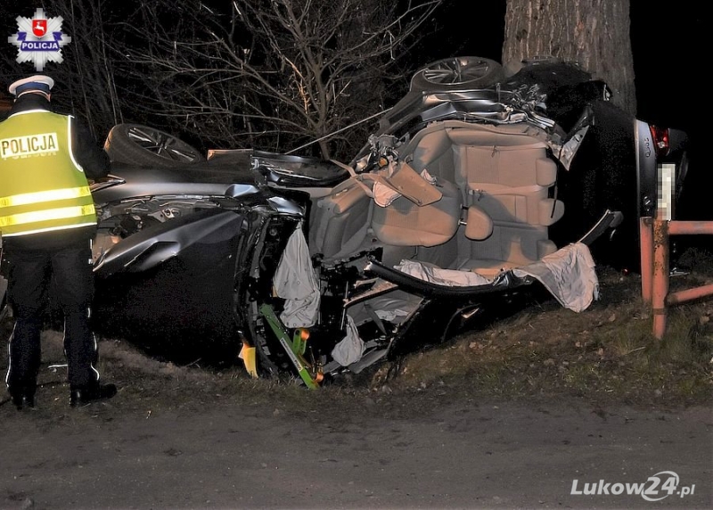 Śmierć 25- latka.  Kierowca Infinity zjechał z drogi... - Zdjęcie główne