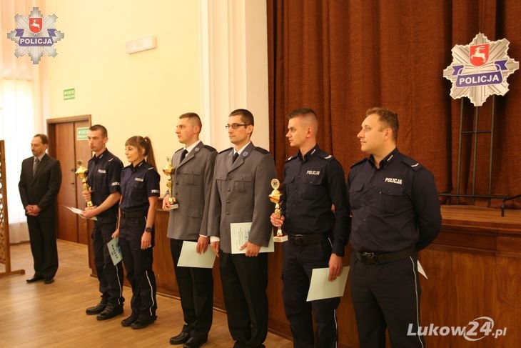 Drużyna łukowskich policjantów na trzecim miejscu - Zdjęcie główne