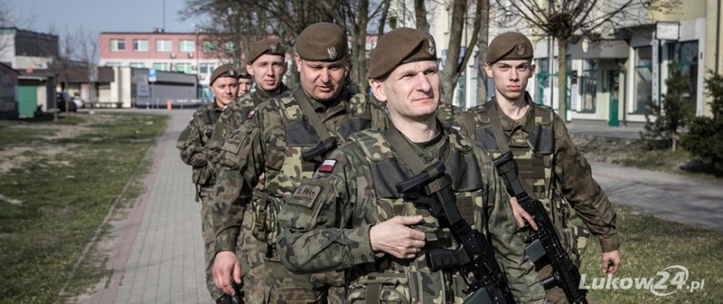 Terytorialsi ćwiczyli w Łukowie - Zdjęcie główne