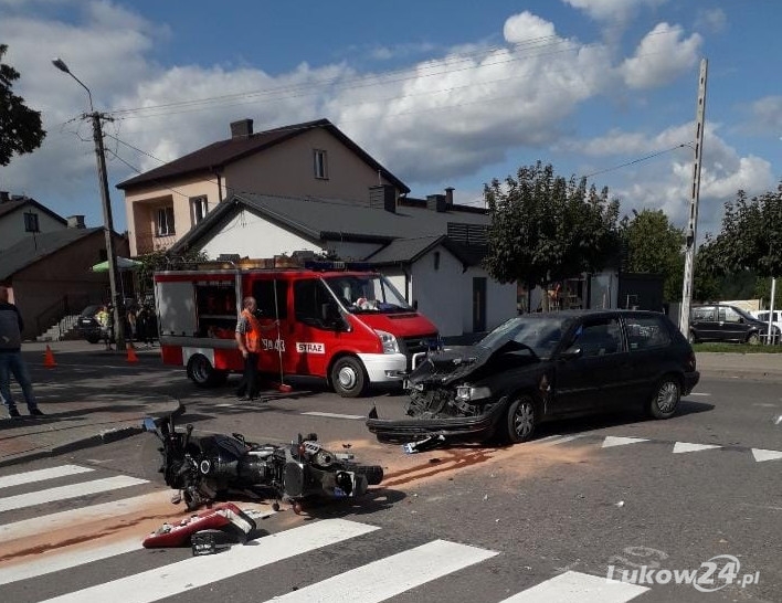 Motocyklista w szpitalu (AKTUALIZACJA) - Zdjęcie główne