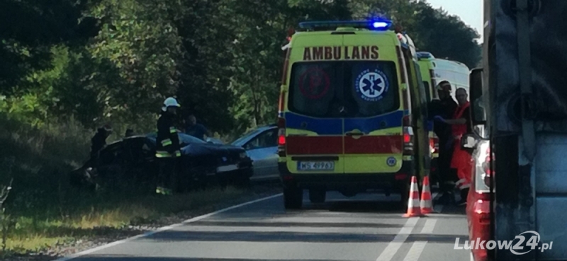 Łukowianin poszkodowany w wypadku pod Siedlcami - Zdjęcie główne