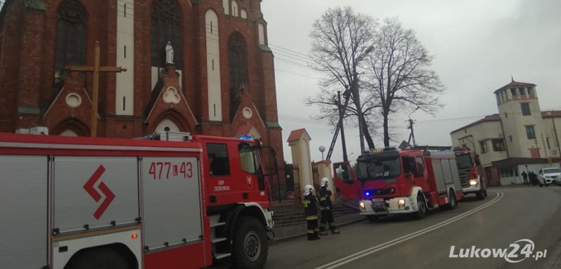 Paliła się instalacja elektryczna w kościele  - Zdjęcie główne