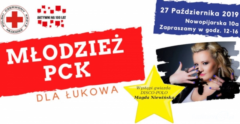 "Młodzież PCK dla Łukowa" - Zdjęcie główne