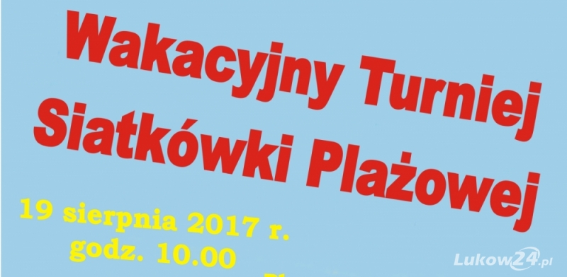 Zagrają w siatkówkę plażową - Zdjęcie główne