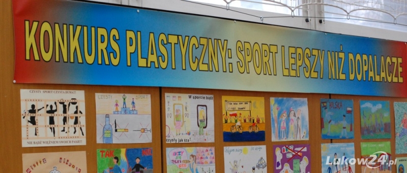 „Uzależnij się od sportu” - konkurs plastyczny - Zdjęcie główne