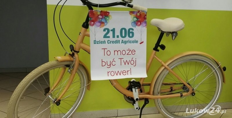 Bank Credit Agricole rozdaje rowery! - Zdjęcie główne