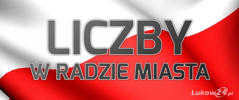 Łuków: liczby w Radzie Miasta - Zdjęcie główne