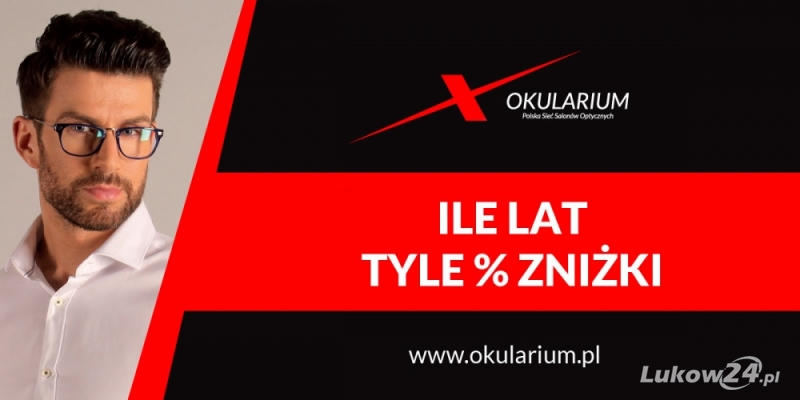 Nie czekaj w kolejce! Lubelska akcja przesiewowych badań wzroku w Łukowie oraz promocja „Ile lat, tyle procent zniżki”! - Zdjęcie główne