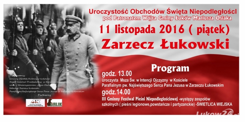 Gmina zaprasza na uroczystości - Zdjęcie główne