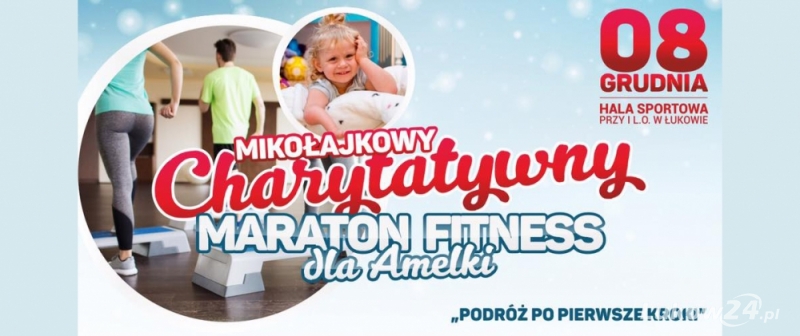 Charytatywny maraton fitness dla Amelki - Zdjęcie główne