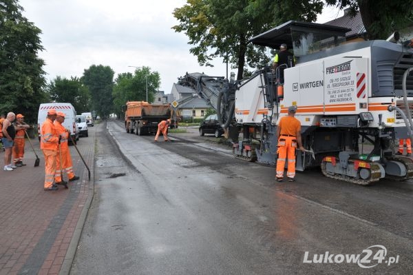 Przebudowa drogi powiatowej – Aleje Kościuszki w Łukowie - Zdjęcie główne