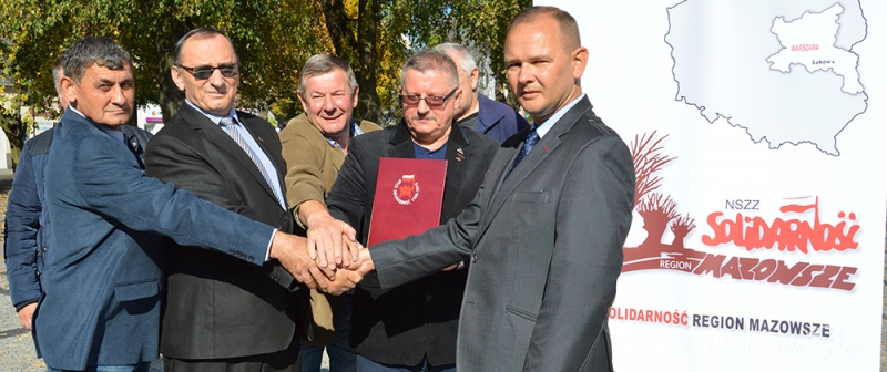 Płudowski z poparciem „Solidarności” - Zdjęcie główne