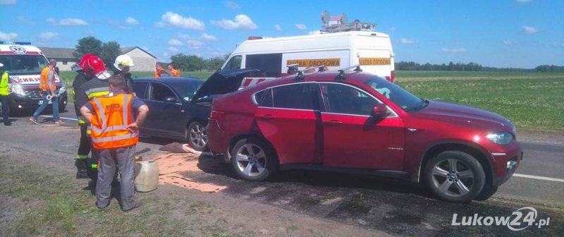 Wypadek w Wólce Zastawskiej, możliwe utrudnienia w ruchu - Zdjęcie główne