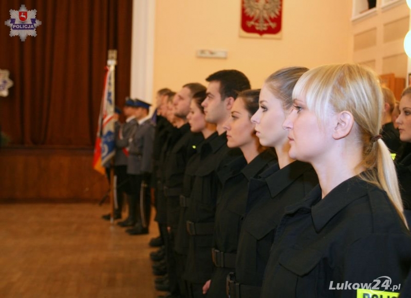 Nowi policjanci zasilą łukowską komendę - Zdjęcie główne