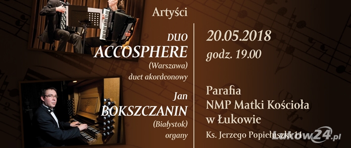 Akordeonowy koncert w kościele - Zdjęcie główne