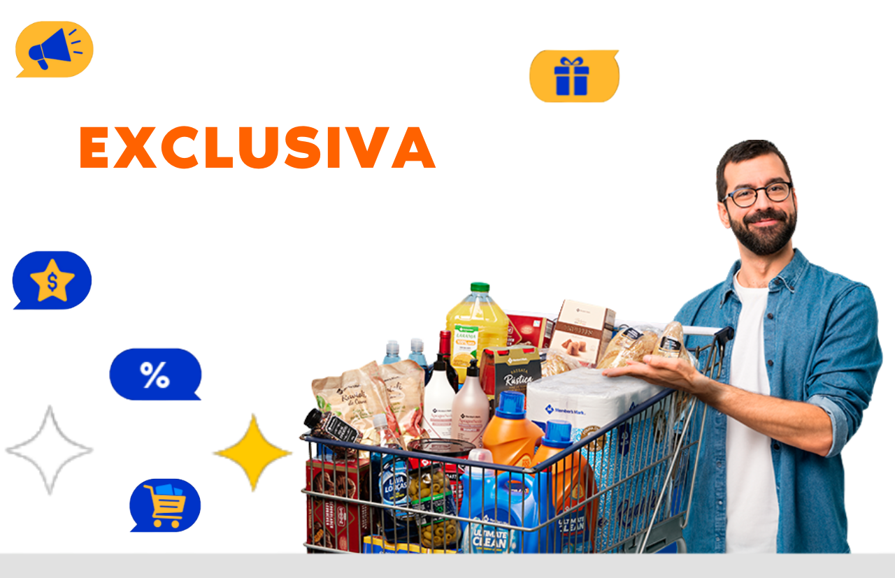 Vantagens exclusivas Sam’s Club e Pluxee