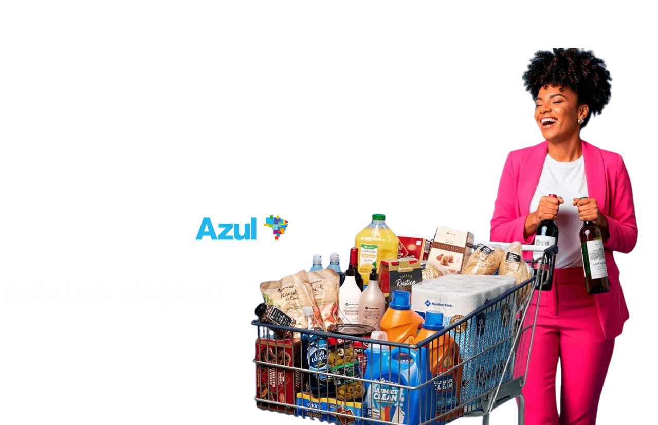 Parceiros Azul — junte pontos nas suas compras do dia a dia