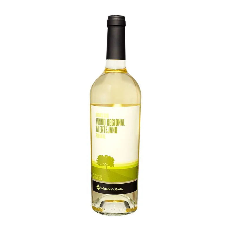 Vinho Branco Português Alentejano Member's Mark 750ml