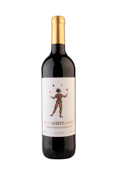 Vinho Espanhol Tinto Tempranillo & Garnacha Don Quintiliano 750ml