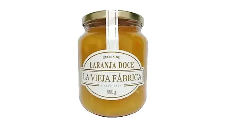 Geleia de Laranja La Vieja Fábrica Vidro 800g
