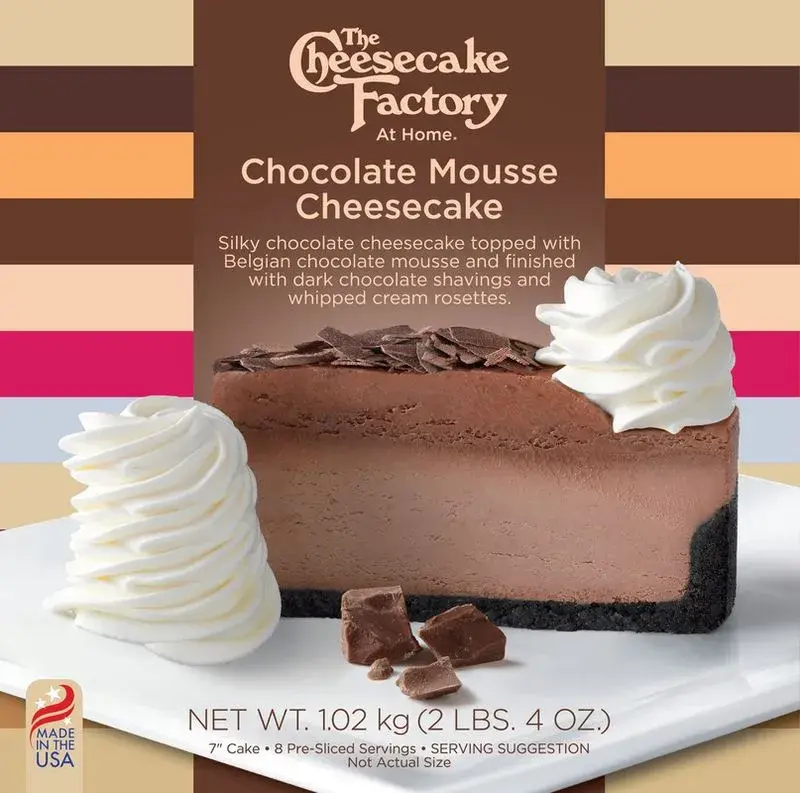 Cheesecake Mousse de Chocolate The Cheesecake Factory Caixa 1,02kg