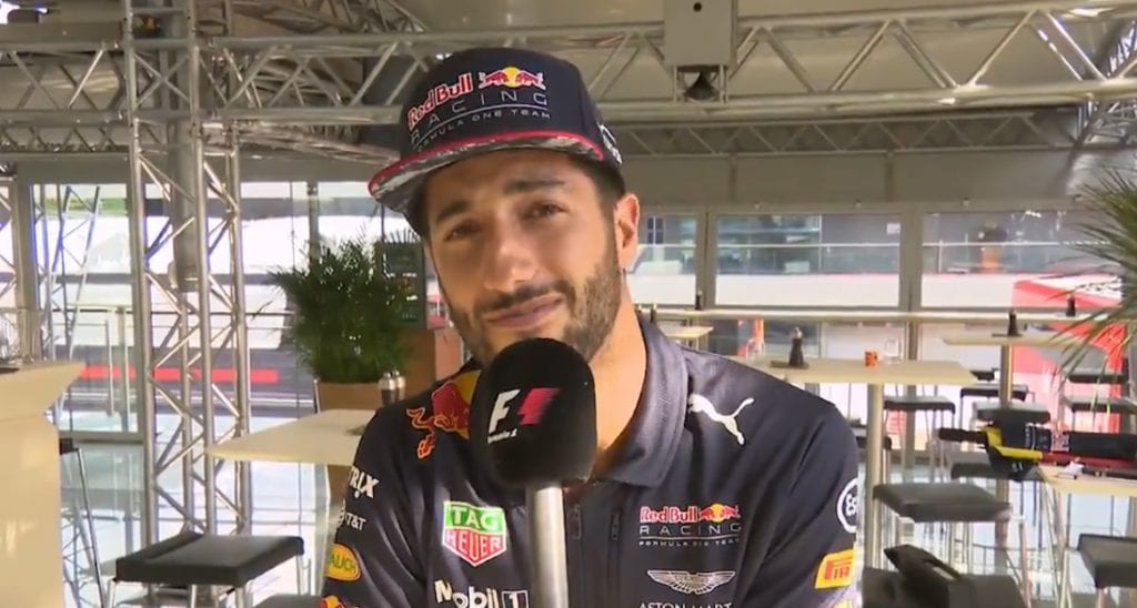 Daniel Ricciardo’s Attempt At A British Accent Is Absolutely Spiffing ...