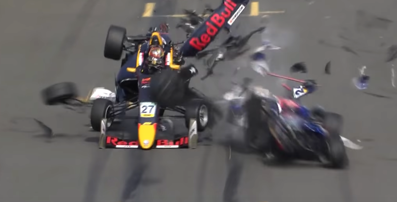 F3 car airborne in huge Red Bull Ring crash [Video]