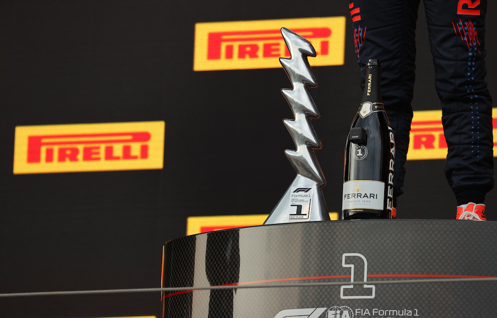 Imola trophies, signed Ferrari Trento bottle and more to be auctioned by F1  Authentics to raise money for Emilia-Romagna flood relief fund