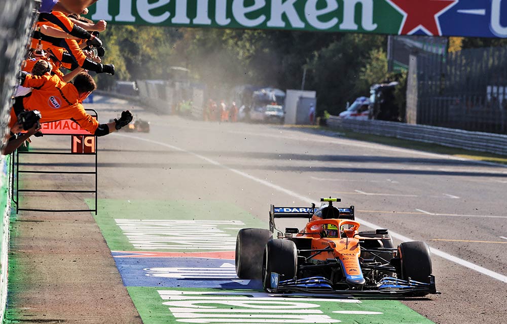 Stunning McLaren one-two at Monza