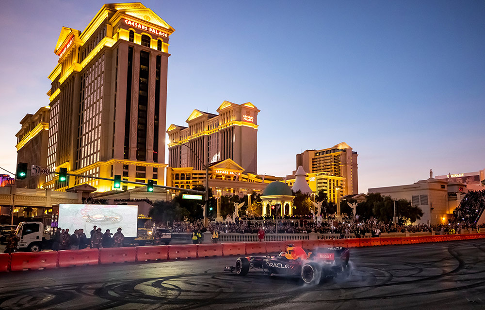 Glitzy F1 opening ceremony sets tone for divisive Las Vegas GP