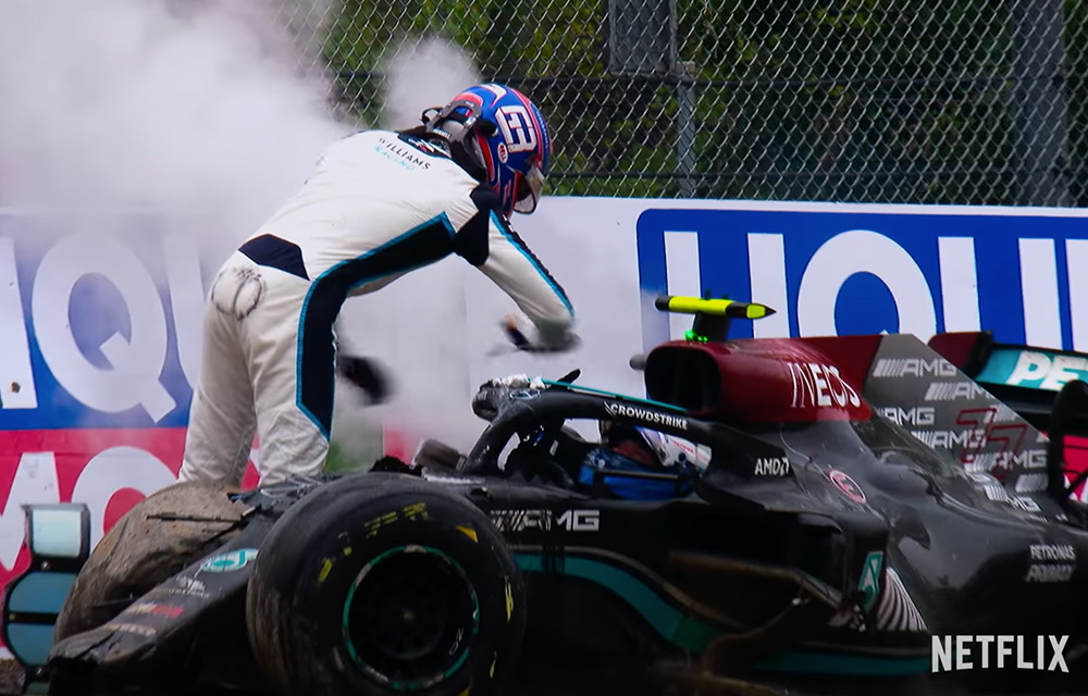 Russell Reflects On THAT Imola Crash With Bottas One Year On – WTF1