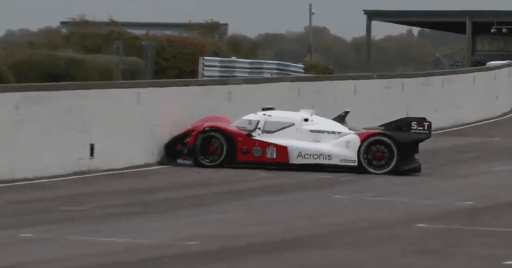 A Driverless Roborace Car Drove Straight Into A Wall During Twitch Stream
