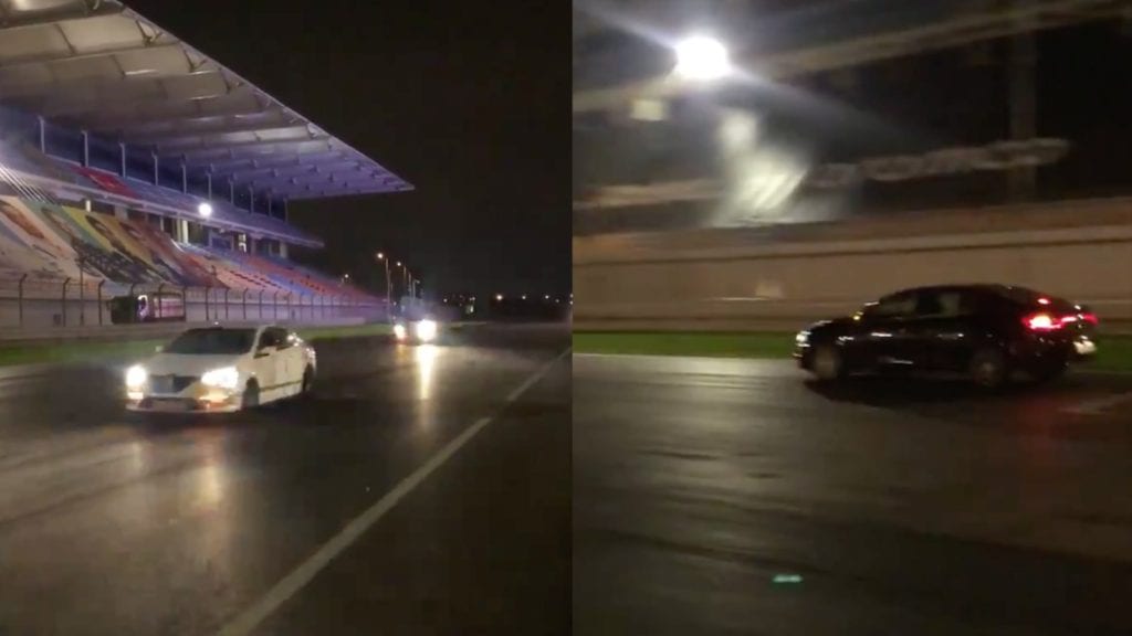 Road Cars Are Lapping Istanbul Park To Try And Increase The Grip