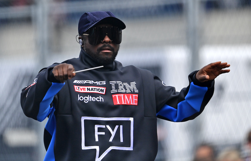 Will.i.am Has Dropped His Second F1-Inspired Single Featuring J Balvin