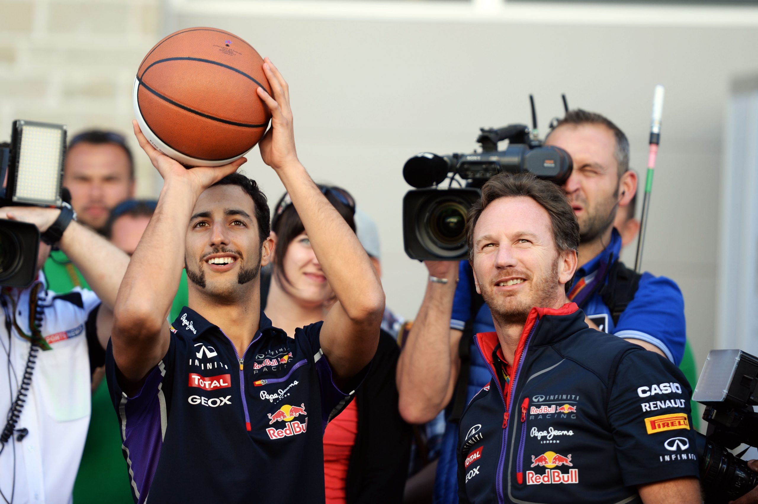 Formula 1 Drivers as NBA Players