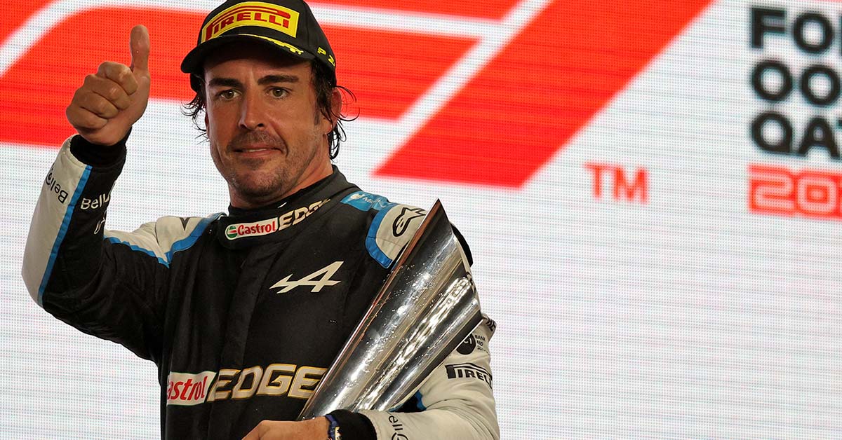 Alonso Expected That Hed Be Leading The Qatar GP After The First Lap