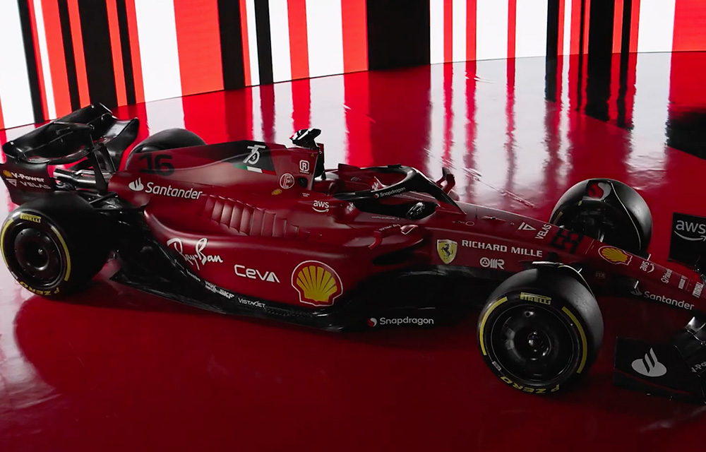 ferrari f1 2022 car launch