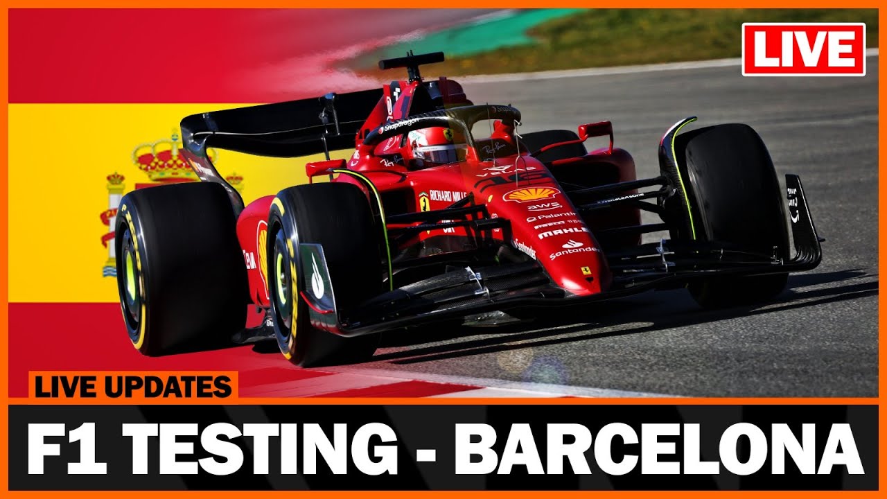 LIVE 2022 F1 Testing Updates (Day 1 Afternoon)