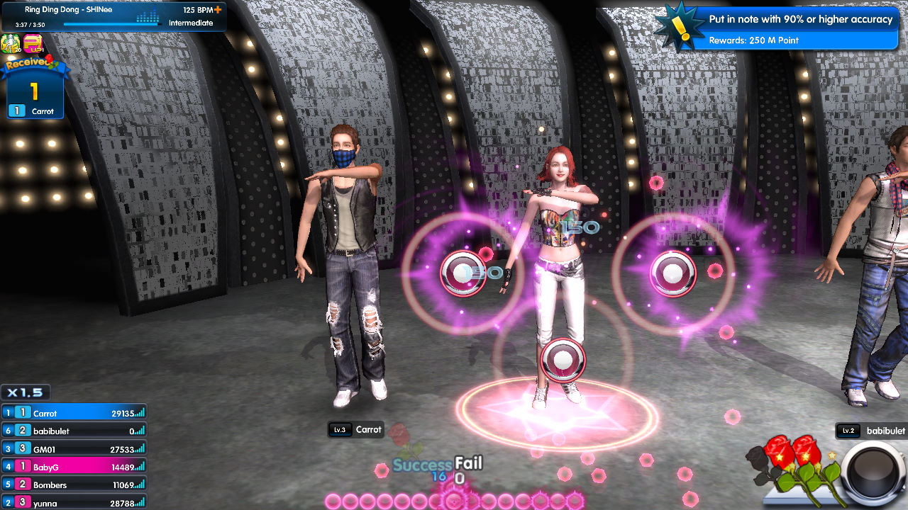 Nurien MStar - Individual Mode Game Play - Online Dance Game 