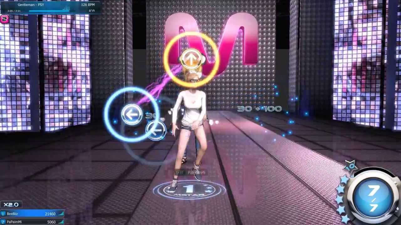 Nurien MStar - Individual Mode Game Play - Online Dance Game 