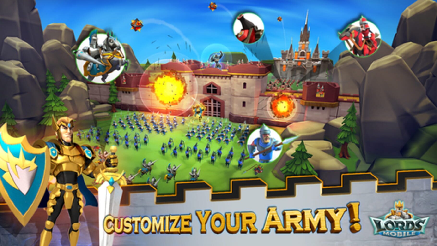 Lords Mobile: Battle of the Empires, Take what you can, give nothing back!, By Lords Mobile