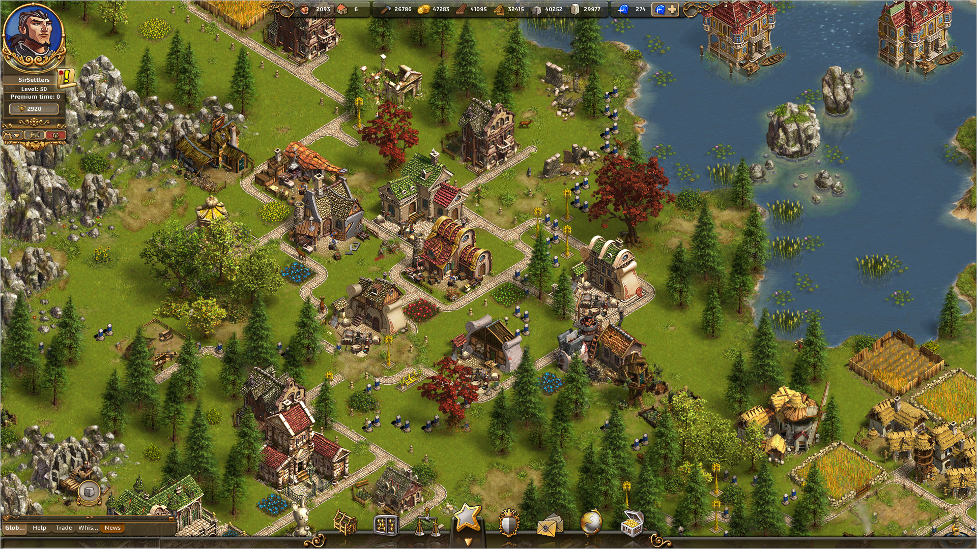 The Settlers Online - Strategy browser games