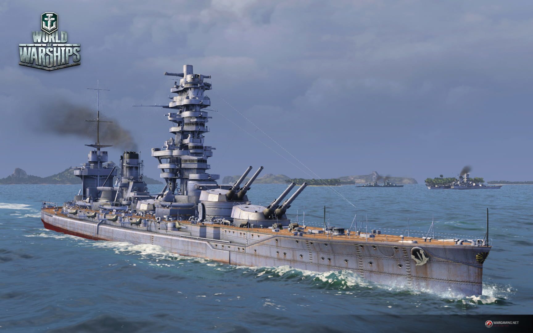 ships in a series world of warships