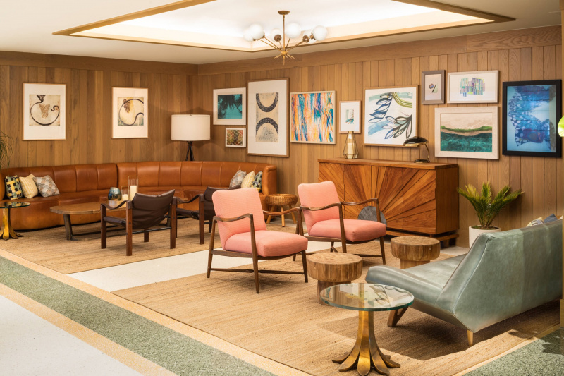 The lobby