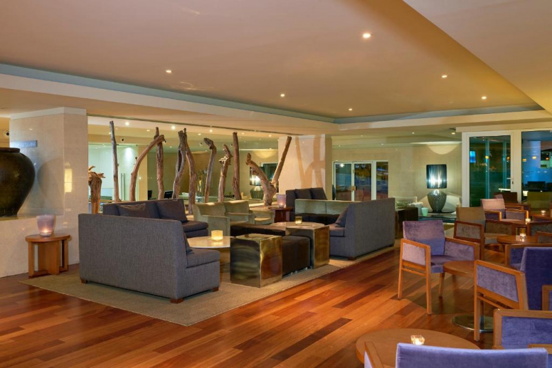 Lobby lounge area