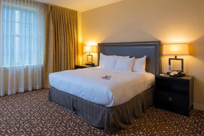 Mobility accessible spacious suite.