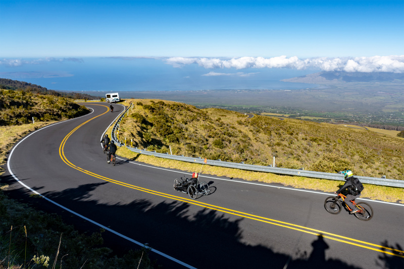 Sunrise at Haleakala Volcano + Urban cycling