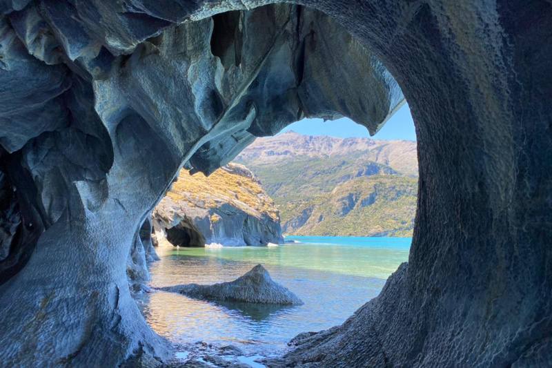 A marble cave