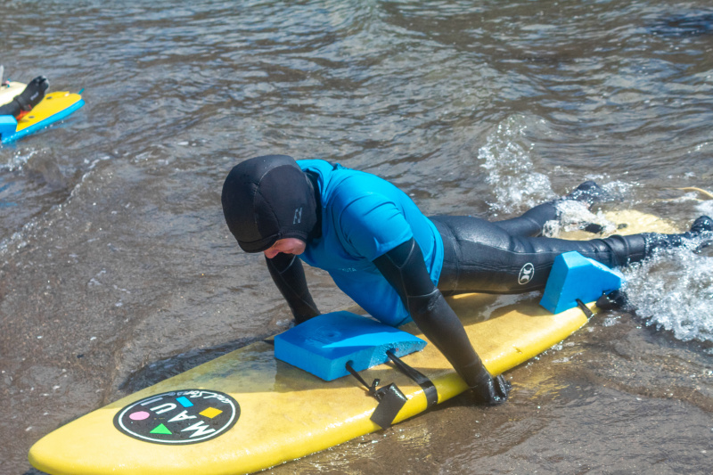 Adapted surfing
